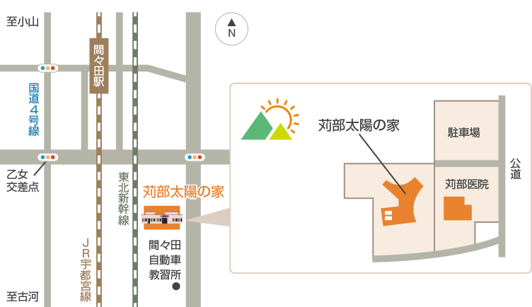 アクセスマップ